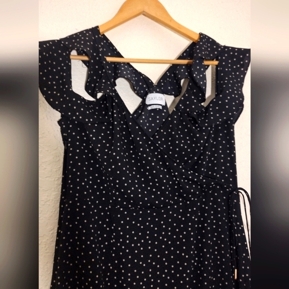 Saylor Rosalind Polkadot Midi Dress - Picture 8 of 11